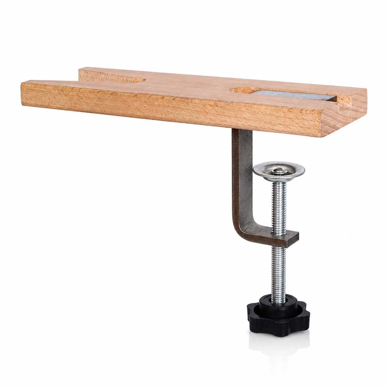 Durable Hardwood Bench Pin Holder Set for Jewelry Making Crafts Sawing, drill... gallery