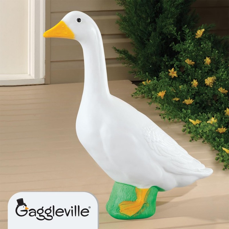 Fox Valley Traders Official Gaggleville 23" Large Large, White Goose gallery