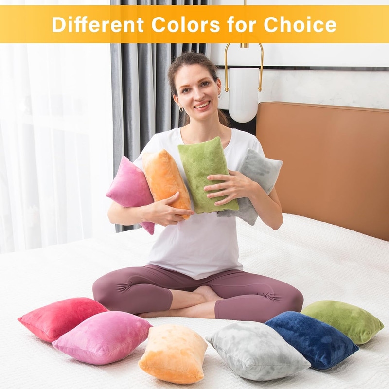 2 Pack Small Pillow, Memory Foam Mini Pillow 11 X 7 Inches for , Sleeping, Nap a gallery