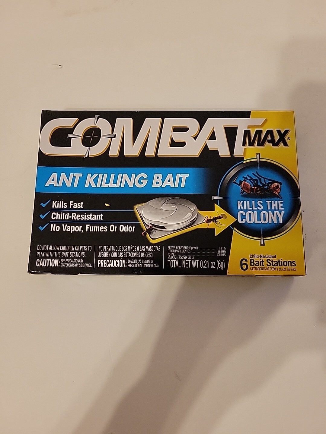 Combat Max Source Ant Killing Bait DIA55901 Bait Stations ANT 6 pieces gallery