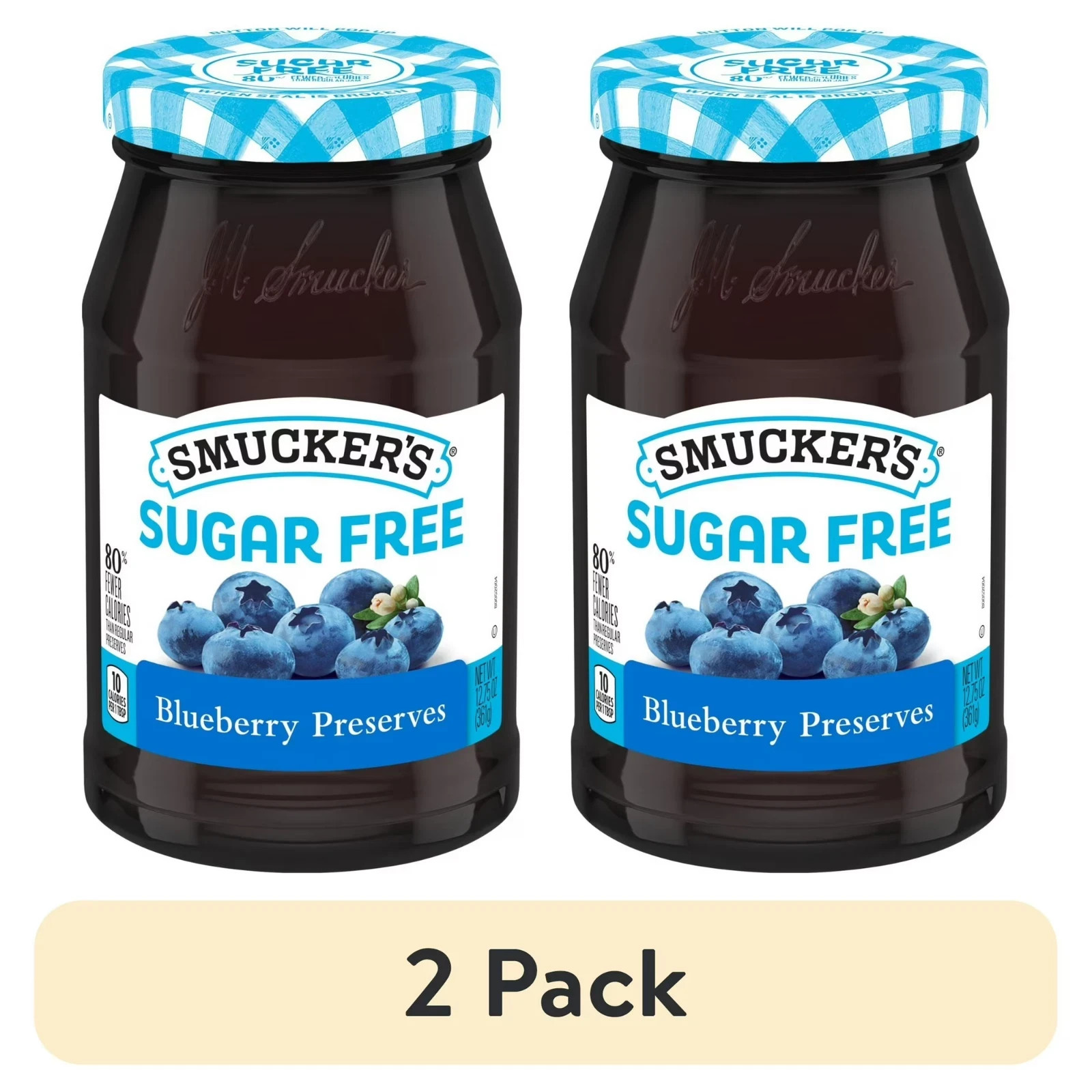 (2 pack) Smucker's Sugar Free Blueberry Preserves, 12.75 oz... gallery