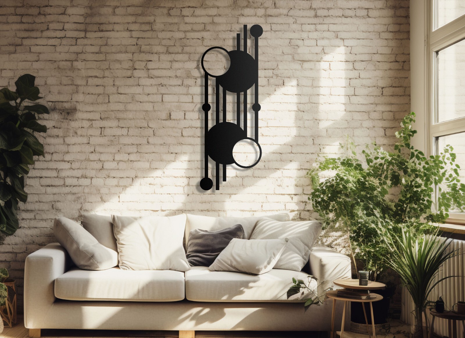 Geometirk Metal Wall Art, Abstract Modern Wall Art, Home Decor, Modern Decor gallery
