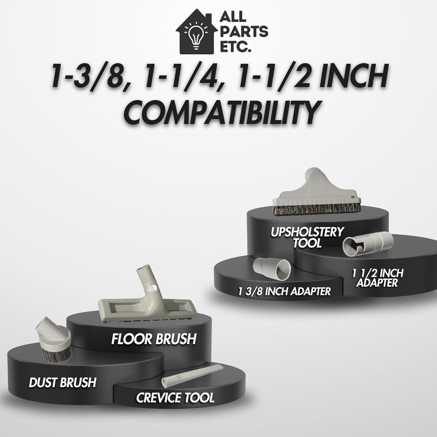 Tool Kit Attachments for all Kirby Vacuum Models Accessory Floor Brush Dust Sofa gallery