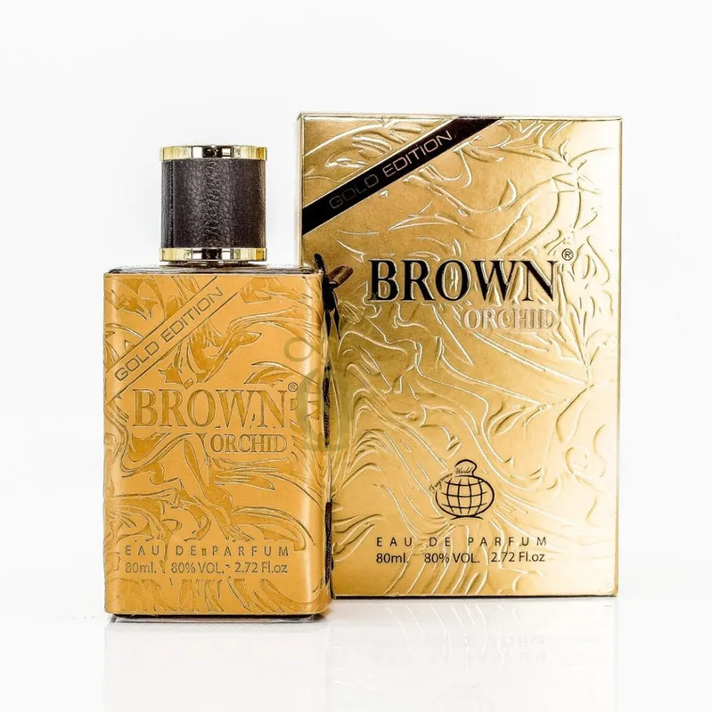 Brown Orchid - GOLD Edition - Eau De Parfum - 80 ml by Fragrance World gallery