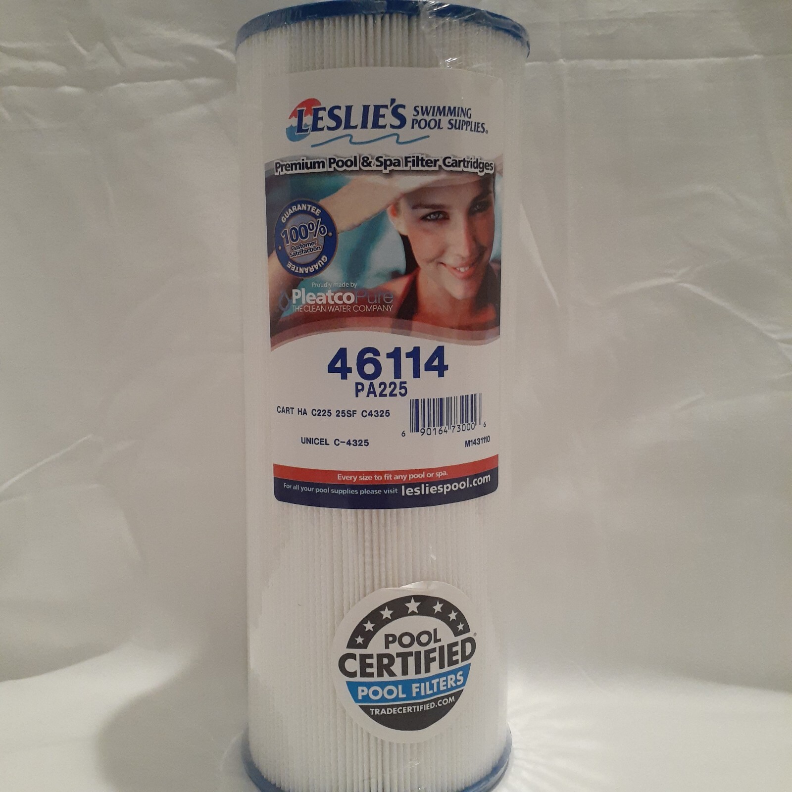 NEW Unicel C-4325 Pool Spa Filter Cartridge Leslie's Replacement 46114 gallery