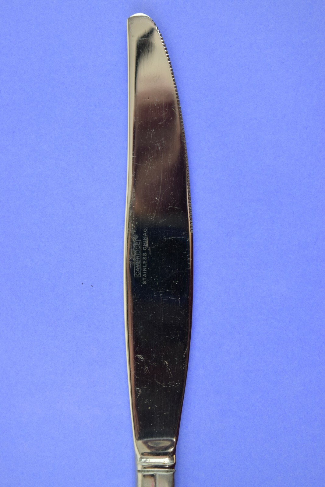 Cambridge Stainless Landscape Pattern Modern Solid Knife 9 1/4" gallery