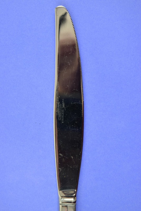 Cambridge Stainless Landscape Pattern Modern Solid Knife 9 1/4" gallery