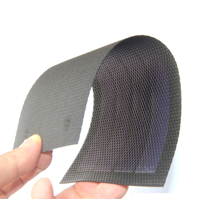Flexible Amorphous Silicon Solar Panel 1W 6V for Camping and Outdoor Use gallery