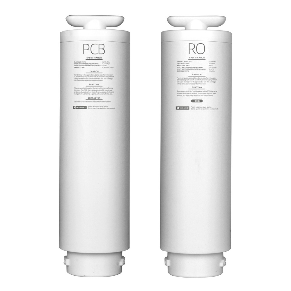 Replacement Filter Set for Geekpure 800 GPD Tankless Reverse Osmosis System