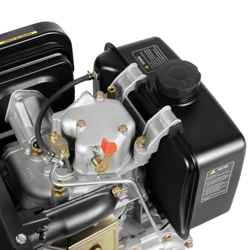 186F 10HP Engine 4Stroke Single Cylinder 406CC Forced Air Cooling Machine gallery