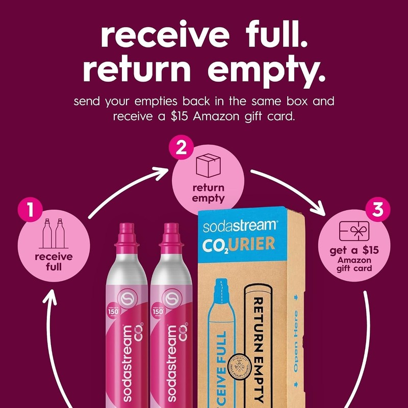 Compatible with TERRA & Other Brands - CO2 Refill gallery