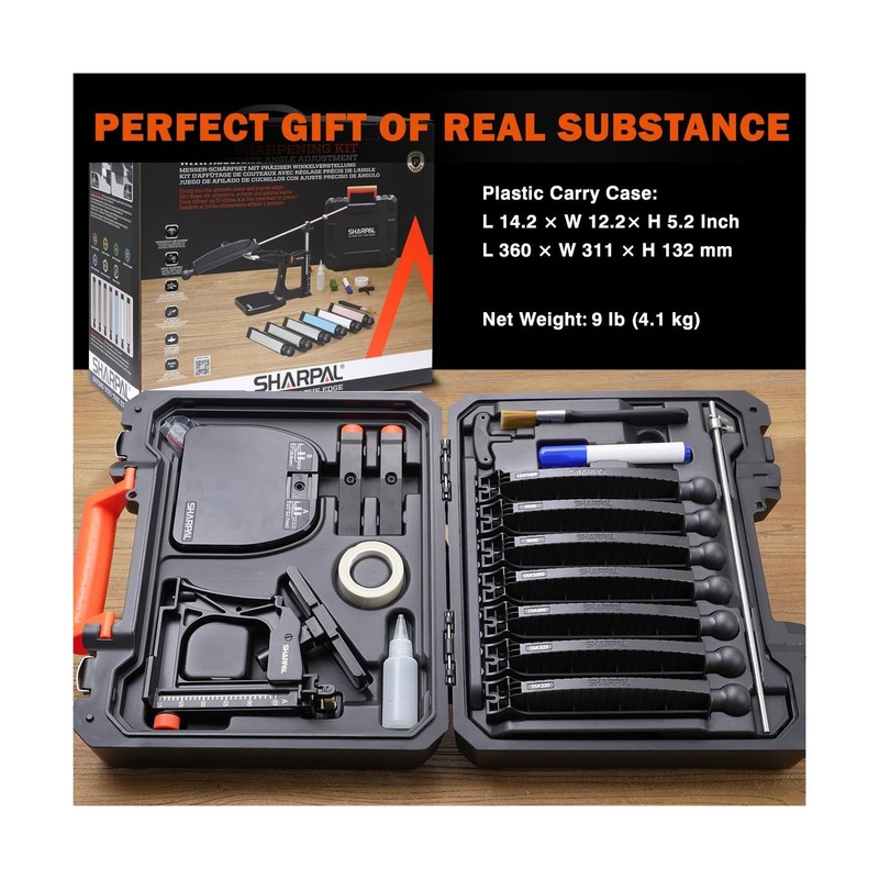 SHARPAL 202H Precision Knife Sharpening System–Adjustable Angle... FAST US gallery