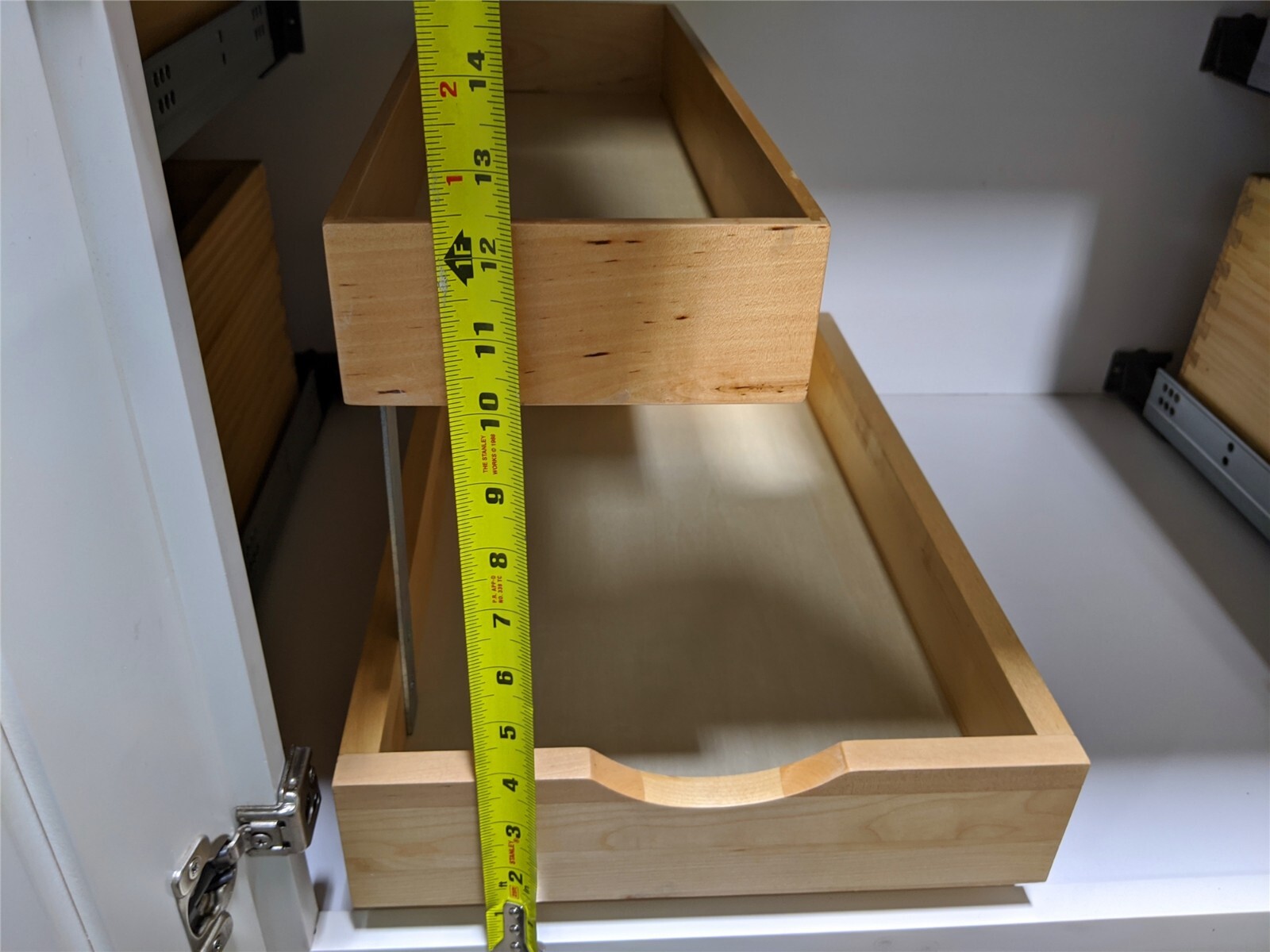 Fully Assembled Under Sink Organizers Storage Dovetail Drawer Rollout Drawer gallery