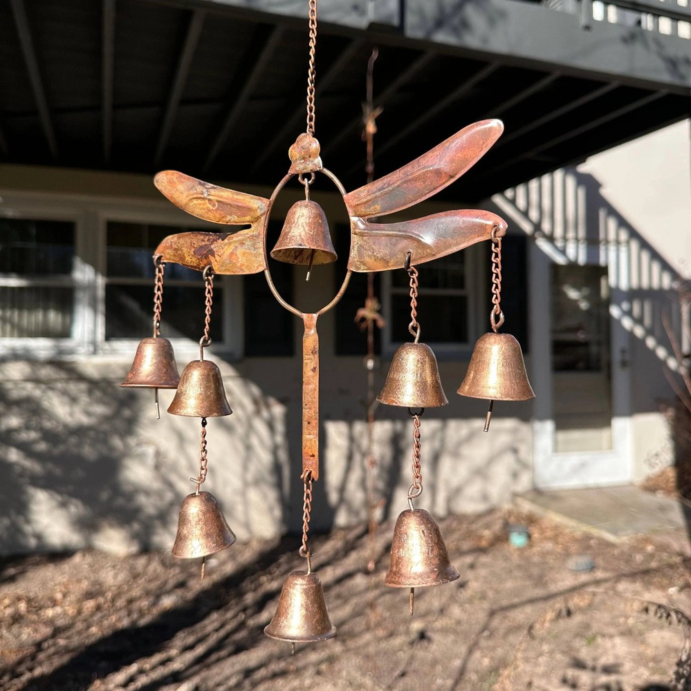 Dragonfly with Bells Wind Chime