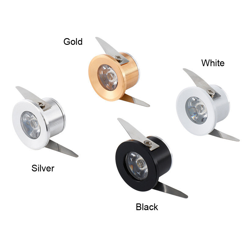 10/20PCS 1W Mini Recessed LED Ceiling Downlight Spot Light Lamp Cabinet 110-240V gallery