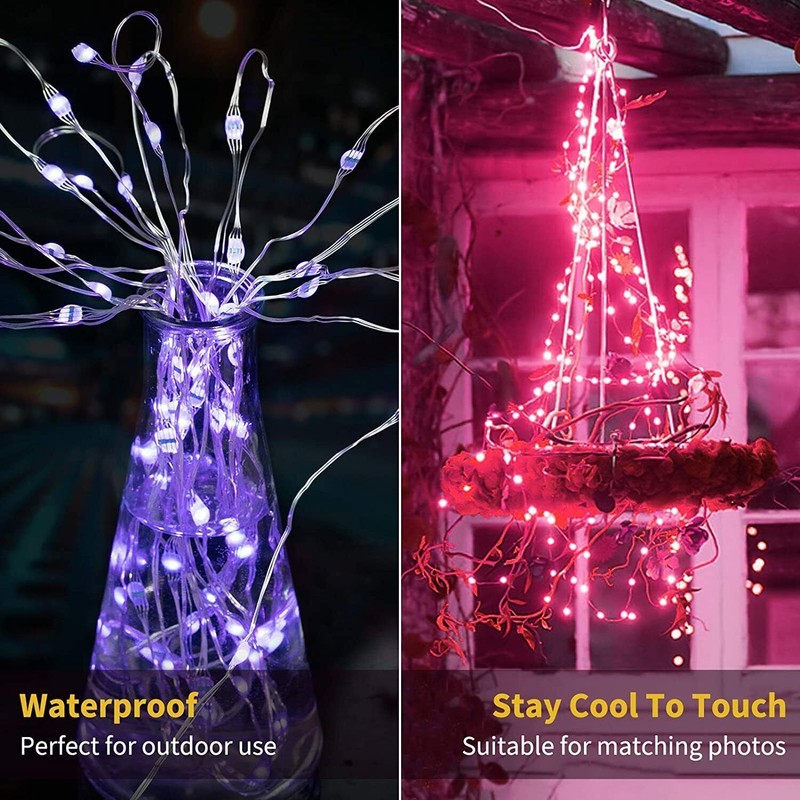 USB Twinkle LED String Fairy Lights Copper Wire Party Remote 50/100/200/300 LEDs gallery