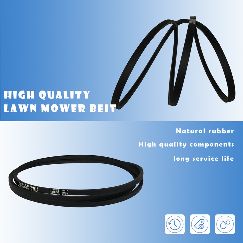Mower Deck Replacement Belt 137153 / 83in For Husqvarna POULAN 532137153 TH4H830 gallery
