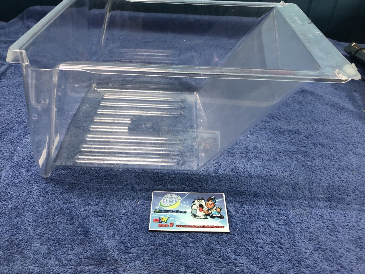 240364503 FRIGIDAIRE REFRIGERATOR CRISPER DRAWER CLEAR gallery