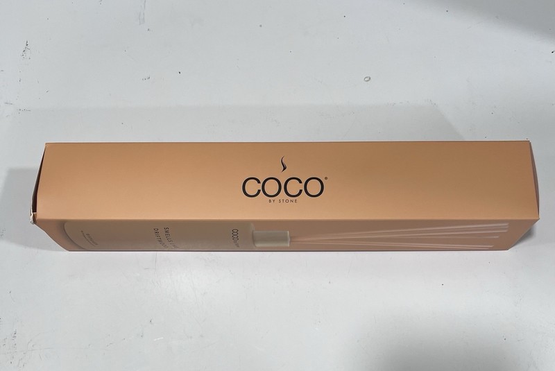 COCO By Stone LUXURY 6-REED DIFFUSER Smells Like Driftwood , 5 oz-NEW! gallery