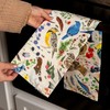 Feathered Friends Birds & Botanicals 100% Cotton Kitchen Towel by 1canoe2 gallery