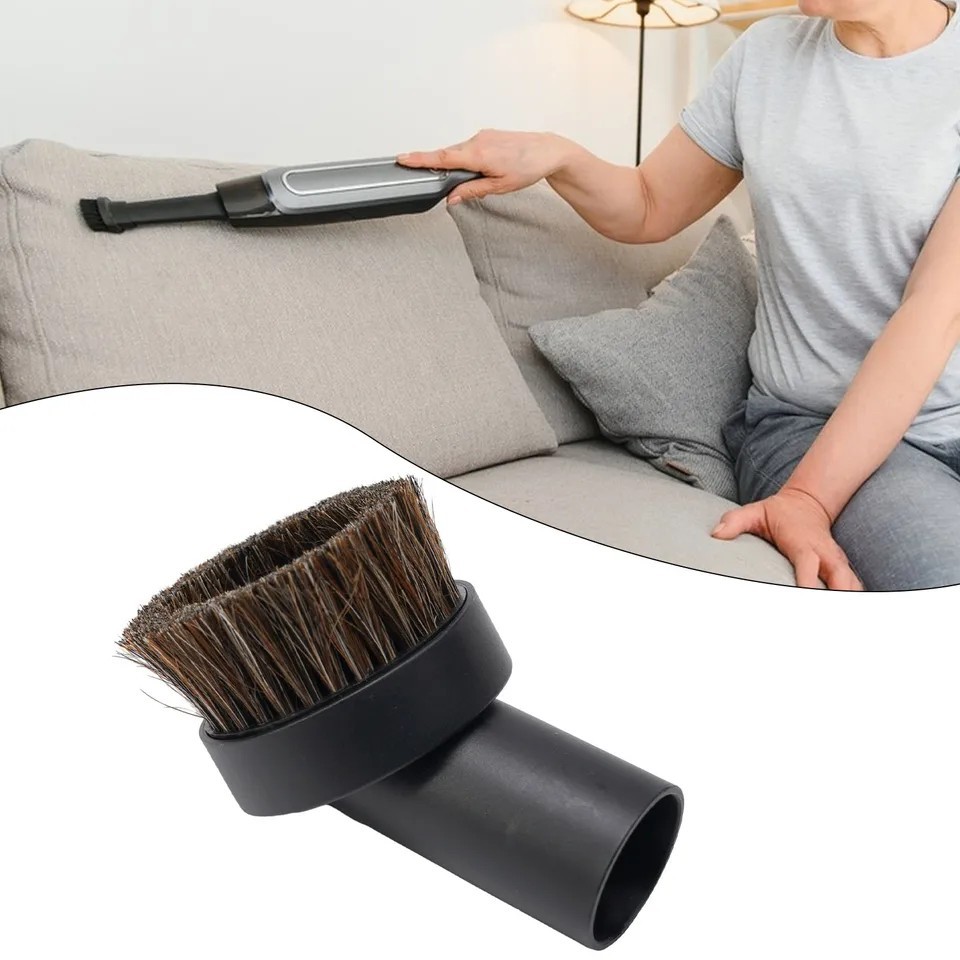 Universal Replacement Vacuum Cleaner Attachment ROUND Brush 1.25" (32mm) Dust gallery