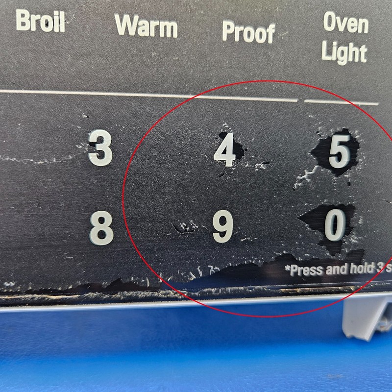 Genuine LG Range Oven Touch Panel ONLY # AGM73570605 (Board Not Included) gallery
