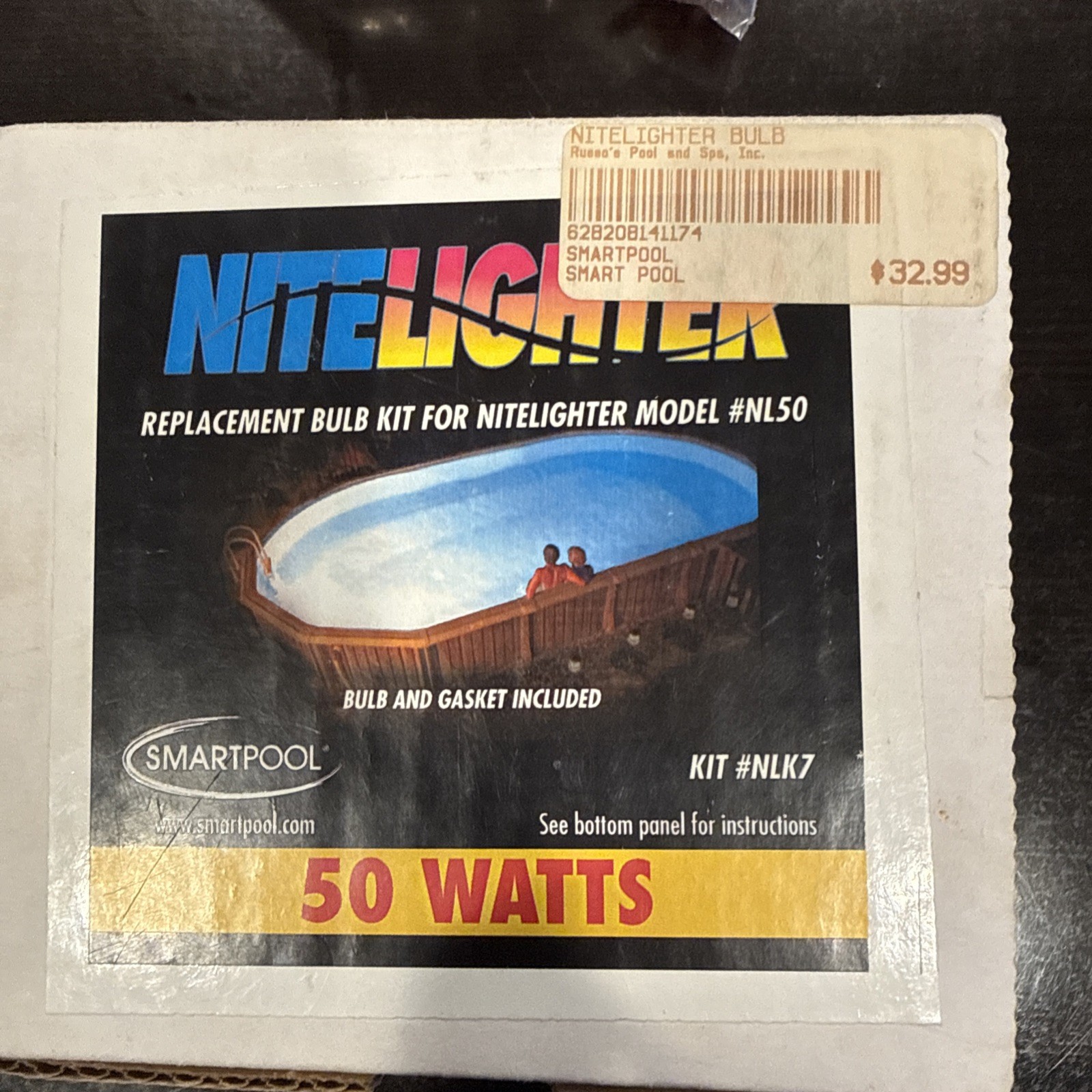 SmartPool Nitelighter Replacement Light Bulb & Gasket 50w gallery
