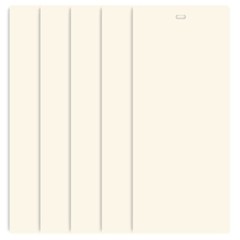 Ivory Vertical Blind Slats Vanes Replacement Blinds House Kitchen 82.5″ x 3.5″