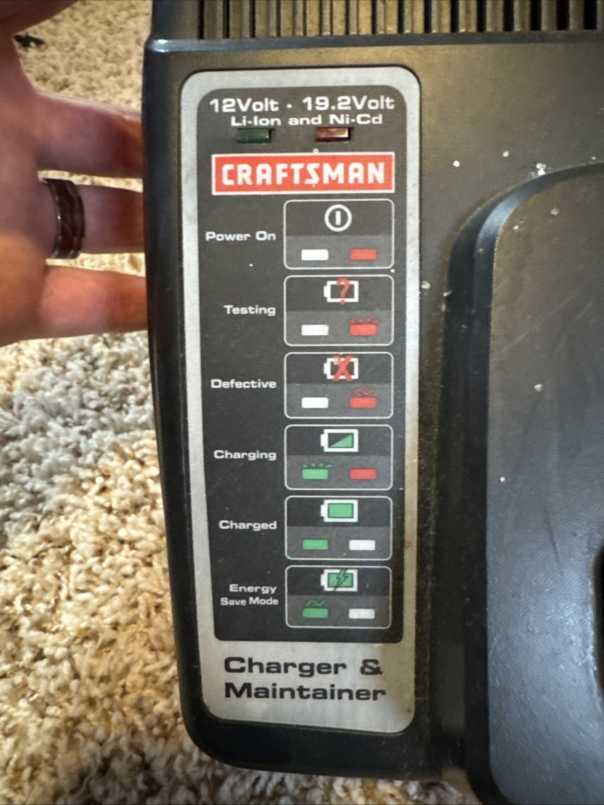 Craftsman Li-Ion 12V-19.2V Battery Charger Maintainer - 315.CH2030 gallery