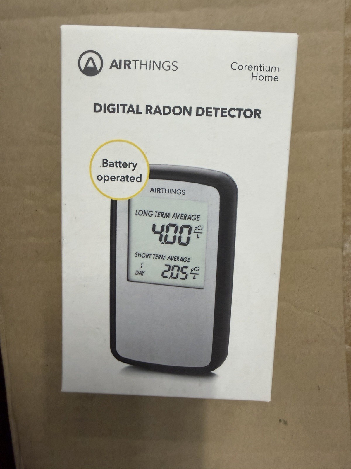 Airthings Corentium Home Digital Radon Gas Detector Brand New gallery
