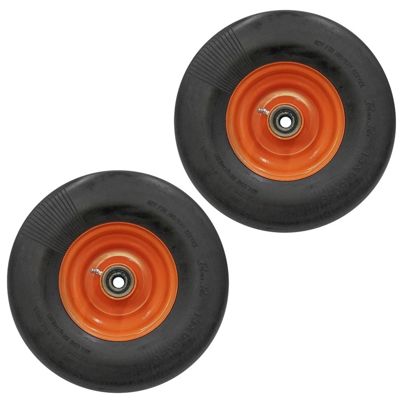 022-2006-00 Solid Wheel Airless for Bad Boy Outlaw / Outlaw Extreme 2010 52" gallery