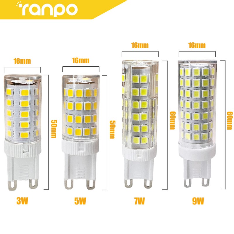 Led Corn Light Bulbs Mini Bulb G9 Smd2835 130V Lights Two Color Small 110V 220V gallery