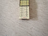 Vintage Engineering Instruments Inc. #250-BT Slde 10.5" Wood Ruler made in USA gallery