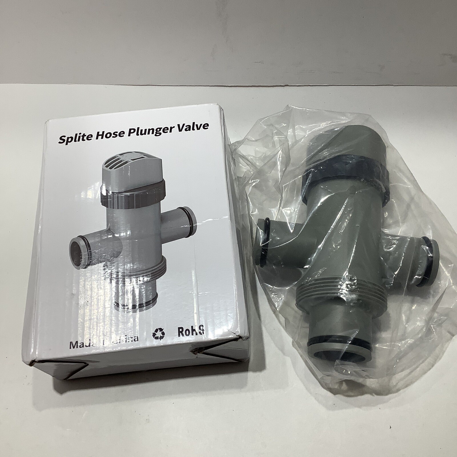Replacement Dual Split Hose Plunger Valve Pool Part Accessory 1 pack, New gallery