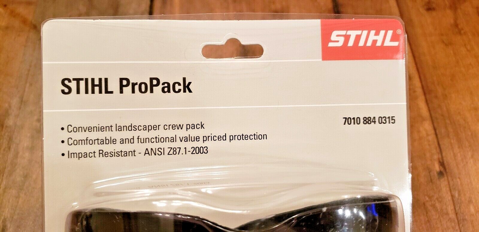 NEW Genuine STIHL ProPack Clear/Smoke Safety Glasses (4 Pack) 7010-884-0315 OEM gallery