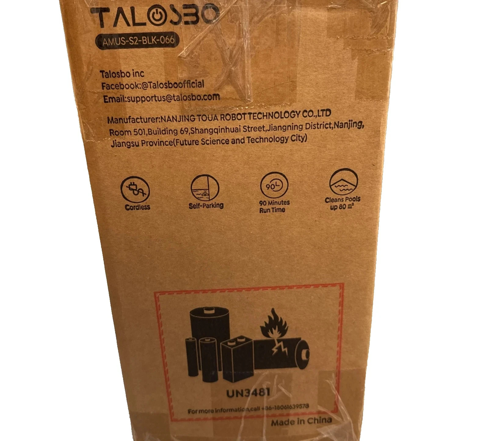 TALOSBO S2 Cordless Robotic Pool Cleaner Dual Filtration 90 Min Runtime gallery