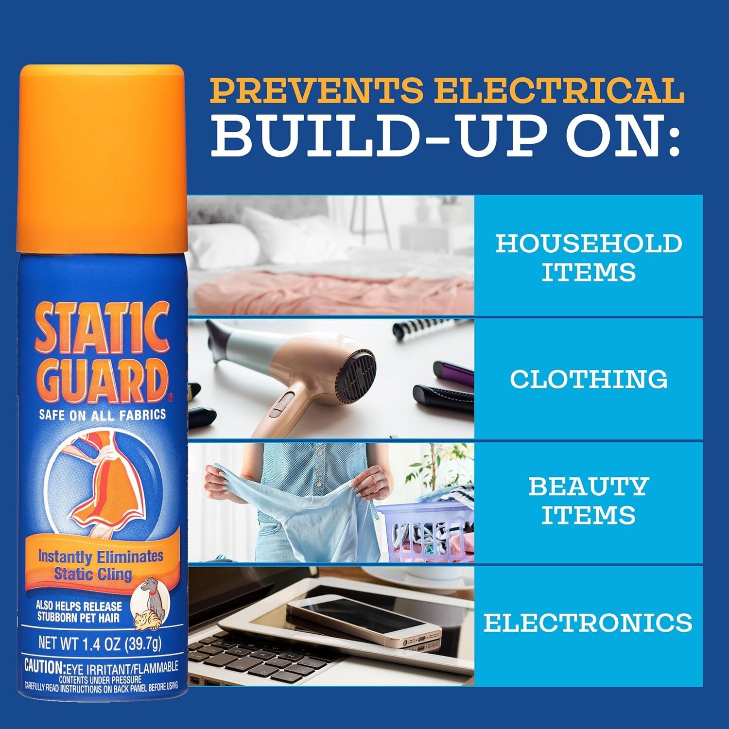 Static Guard Anti Static Spray - 1.4 Ounce Travel Size-Pack of 3- FREE SHIPPING! gallery