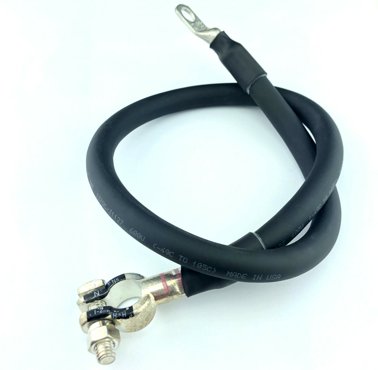Battery Cable Negative 2 Gauge AWG Copper Custom - Car, Truck, RV, Boat, Solar gallery