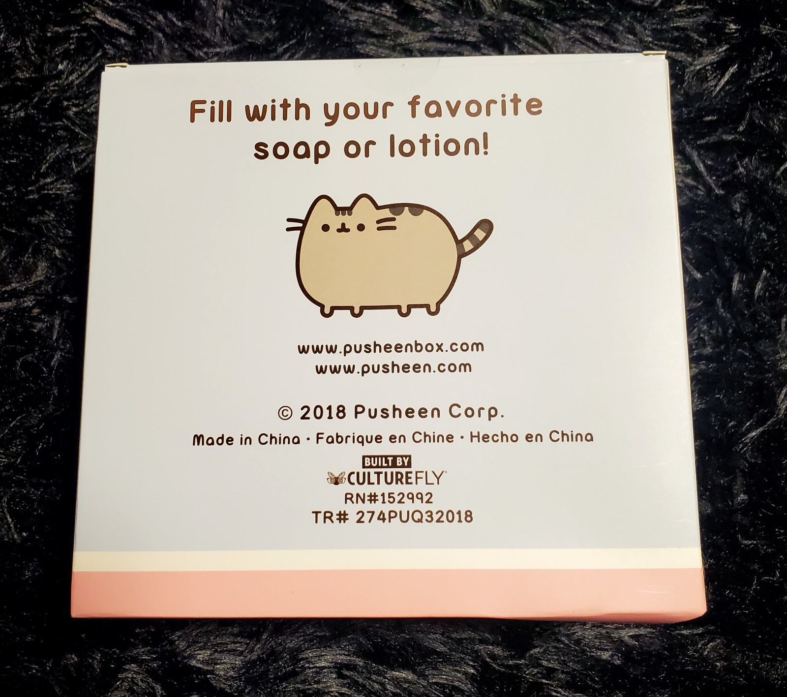 Pusheen Cat 2018 Box Exclusive - Soap Lotion Dispenser & Toothbrush. Brand New! gallery