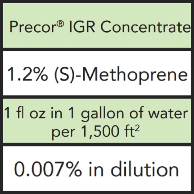 [1 oz] Precor IGR - Flea Egg Killer - Makes 1 Gal - LASTS FOR 7 MONTHS gallery