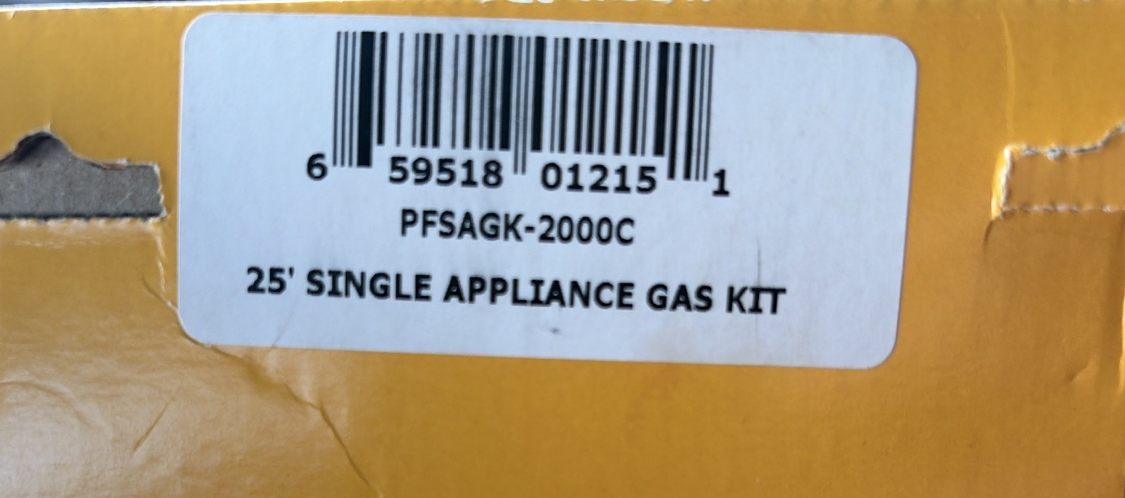 Pro-Flex Gas Appliance Installation Kit PFSAGK-2000C - Natural Gas or Propane gallery