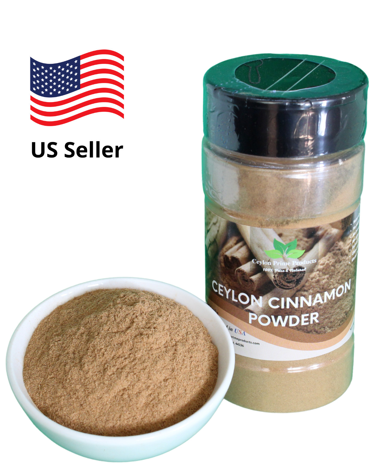 Ceylon Cinnamon Powder | Freshly Ground & Packed in USA gallery