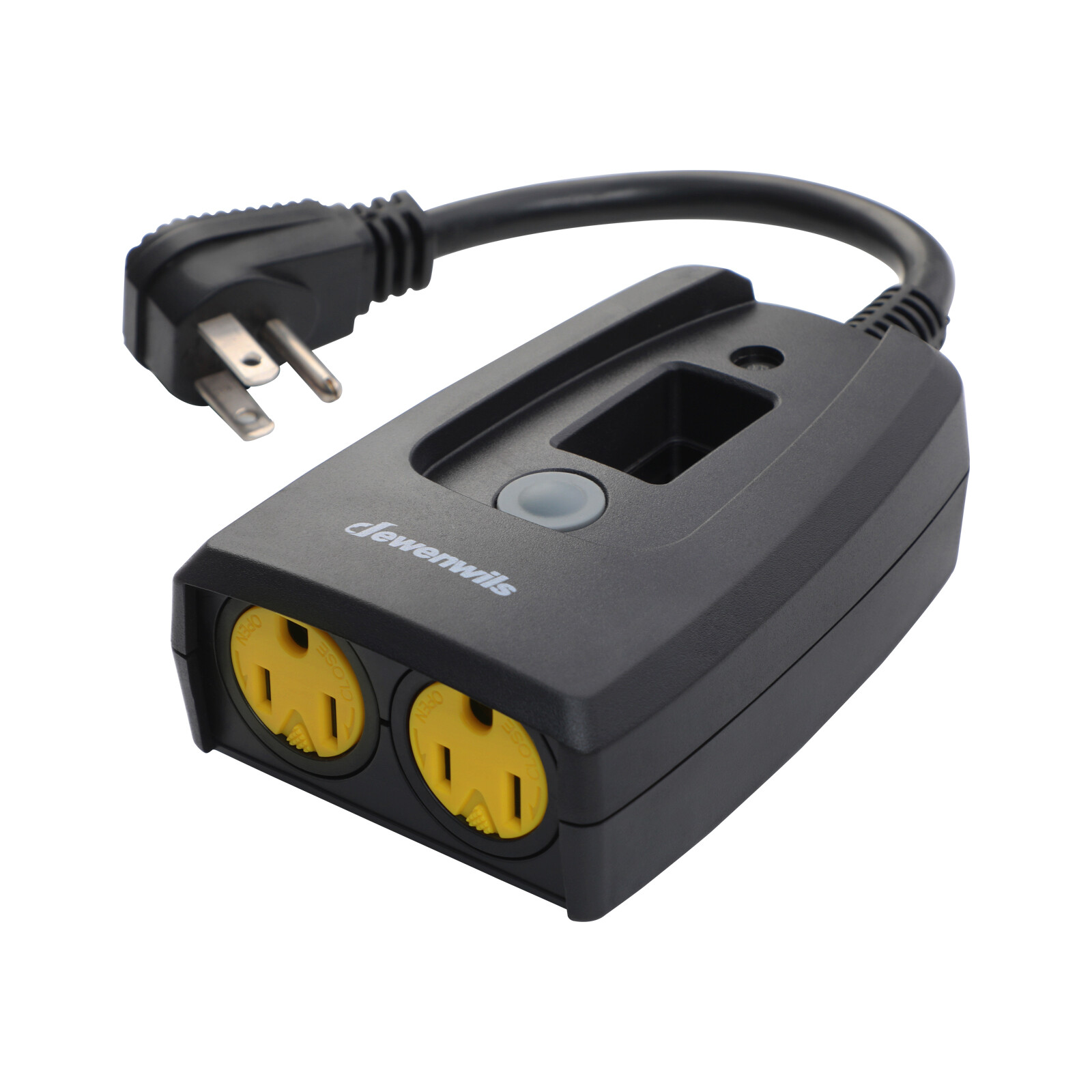 DEWENWILS Outdoor Light Timer Dusk to Dawn Plug in Countdown Timer with 2 Outlet gallery