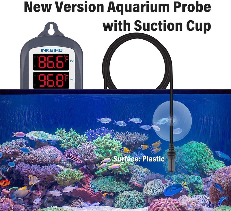 Inkbird Aquarium Thermostats Temperature Controller ITC-306T Waterproof Sensor gallery