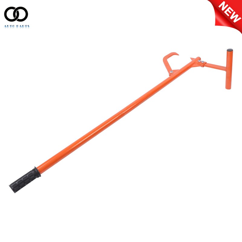 51in Log Roller Cant Hook Tool Timberjack Adjustable Log Lifter Heavy Duty Steel gallery