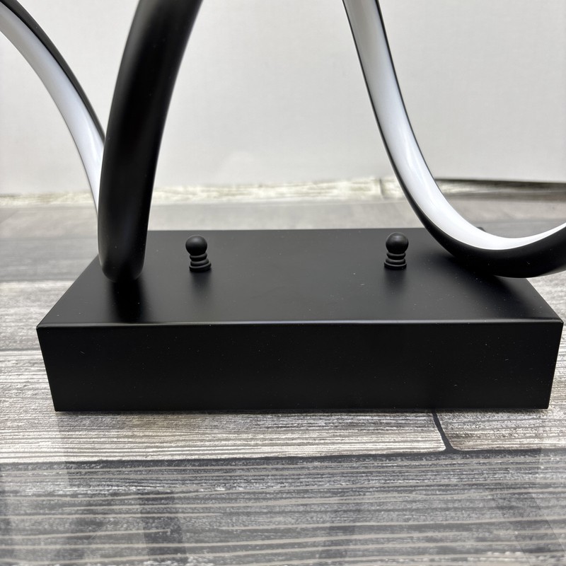 JONATHAN Y Scribble Metal Integrated Minimalist 7-in 1-Light, Matte Black {13} gallery