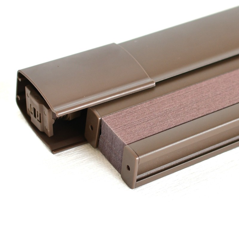No Tool Screw Install Top Down Bottom Up Blackout Brown Cellular Blind Honeycomb gallery
