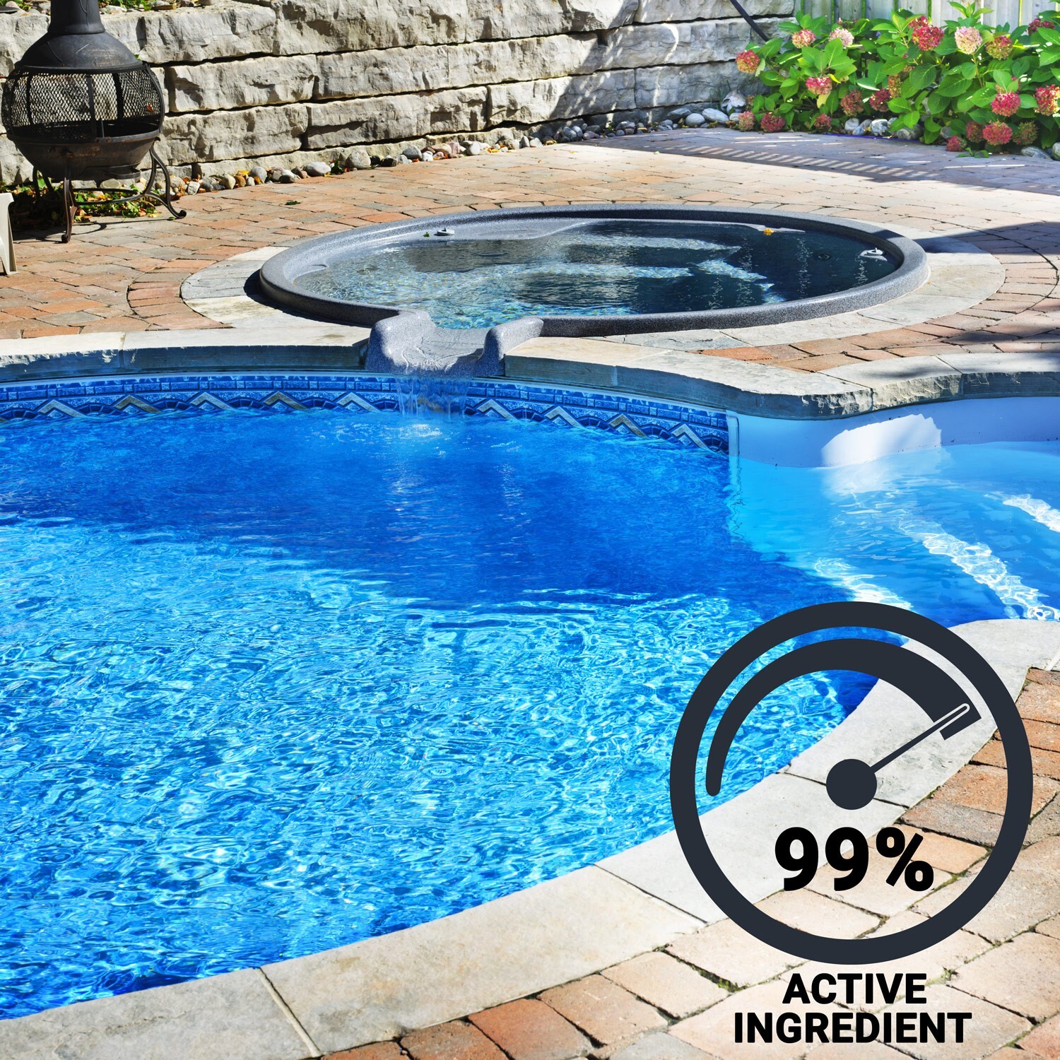 Spa Depot DiChlor Chlorine Shock & Sanitizer Granules Hot Tub Pool 5 lb. Bucket gallery