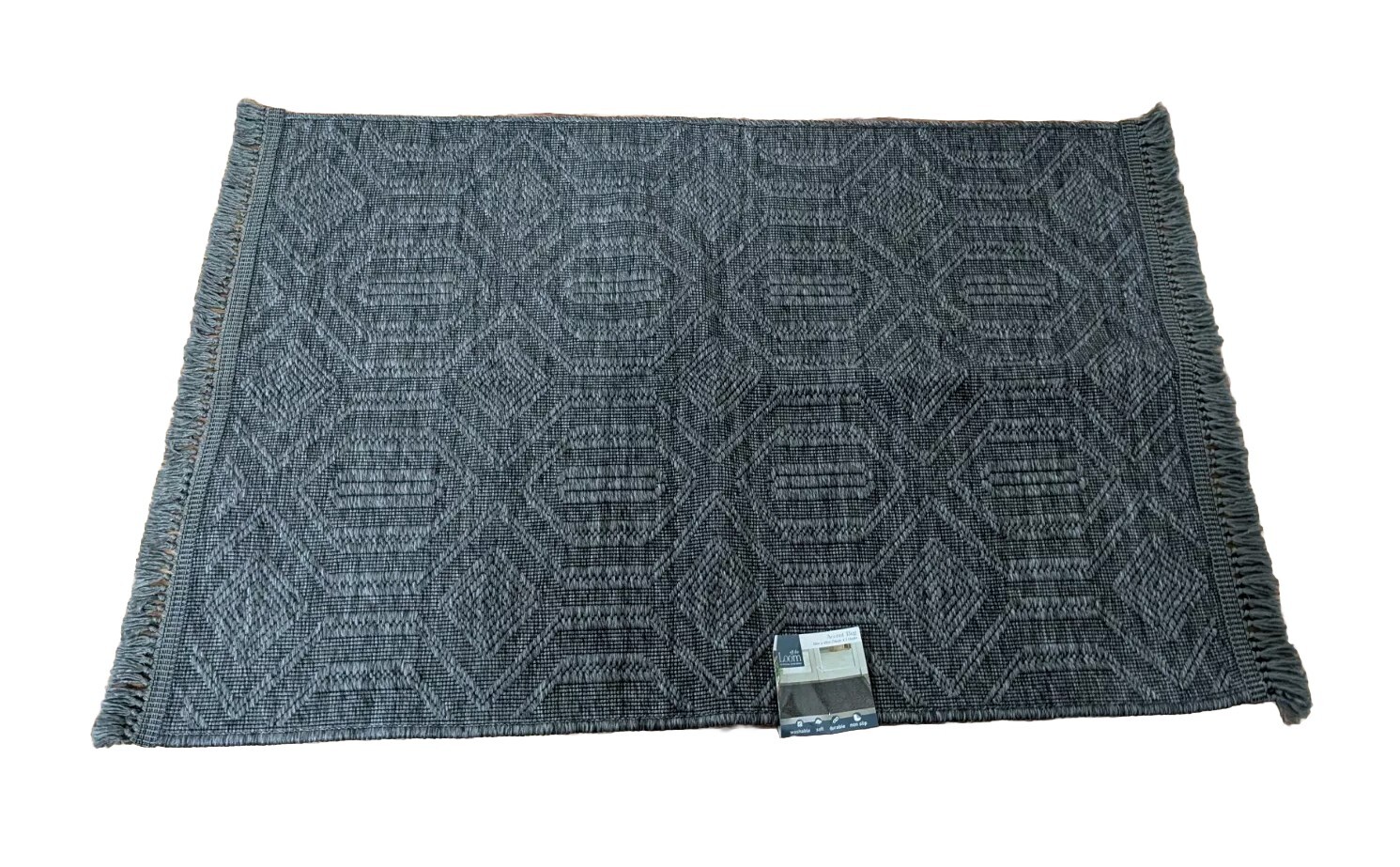 Off The Loom Accent Rug 30" X 45" Anthracite gallery