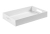 Sooyee Serving Tray with Handles,16" x 12" Decorative Tray, White gallery